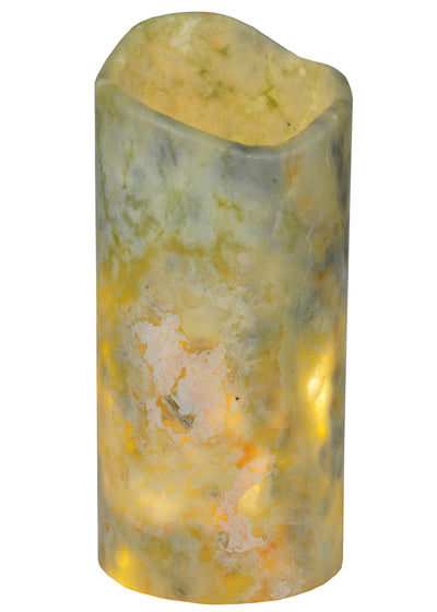 Meyda Lighting 121495 3.5"W Cylindre Light Green Jadestone Shade