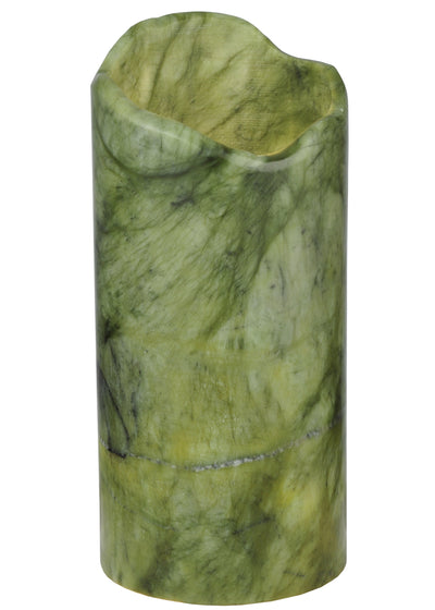 Meyda Lighting 121496 3.5"W Cylindre Green Jadestone Shade