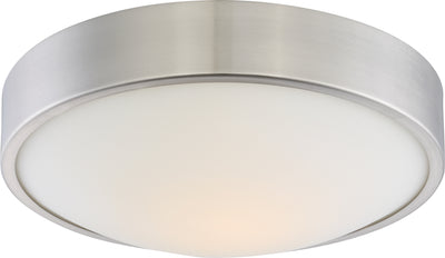 Nuvo Lighting 62/775 Perk 13 Inch LED Flush with White Glass