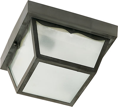 Nuvo Lighting SF77/863 1 Light 8" Carport Flush Mount With Frosted Acrylic Panels