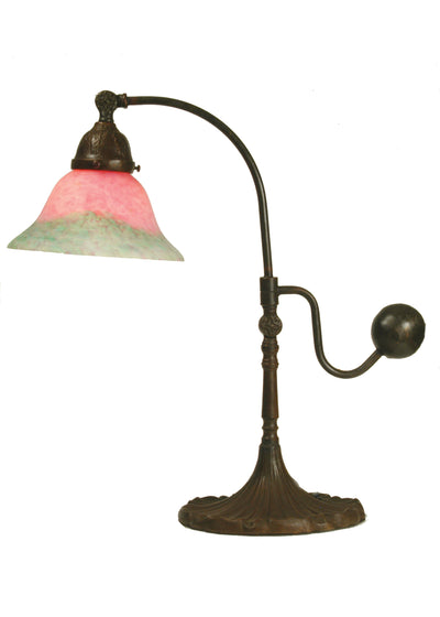 Meyda Lighting 102407 19"H Counter Balance Pink and Green Accent Lamp