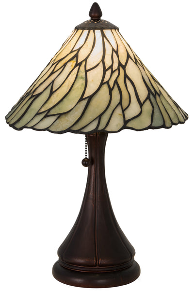 Meyda Lighting 107365 18"H Willow Jadestone Table Lamp