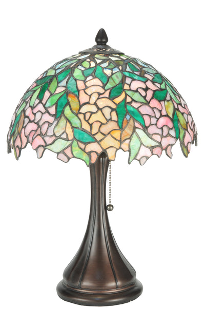 Meyda Lighting 110323 17.5"H Tiffany Laburnum Accent Lamp
