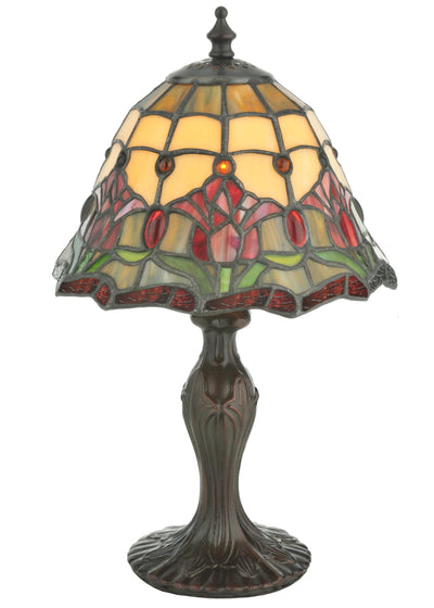 Meyda Lighting 112093 13.5"H Colonial Tulip Accent Lamp