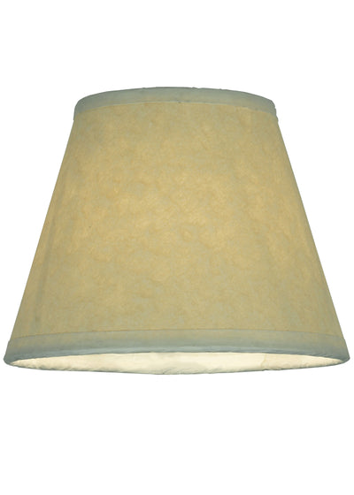 Meyda Lighting 116558 5"W X 4"H Aged Celadon Beige Parchment Shade