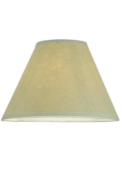 Meyda Lighting 116565 7"W X 4.5"H Aged Celadon Beige Parchment Shade