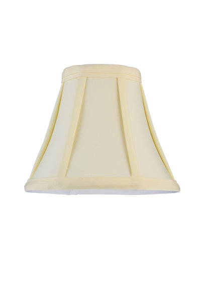 Meyda Lighting 116569 6"W X 5"H Trumpet Cream Fabric Shade