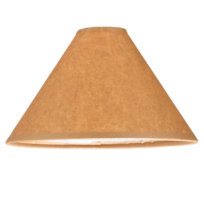 Meyda Lighting 118856 8"W X 5"H Parchment Brown Shade