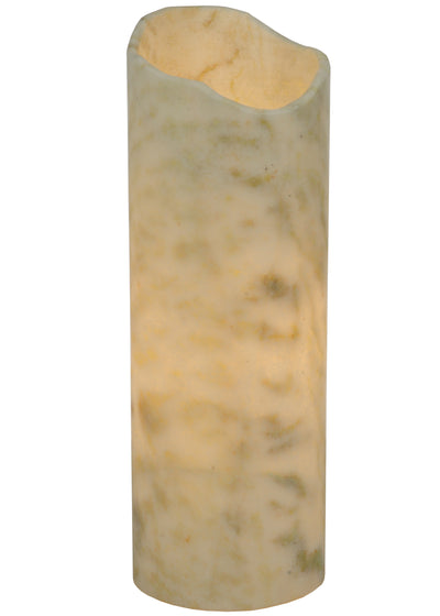 Meyda Lighting 123464 3.4"W Cylindre Light Green Jadestone Shade