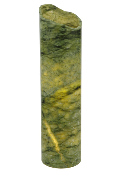 Meyda Lighting 123473 4"W Cylindre Green Jadestone Shade