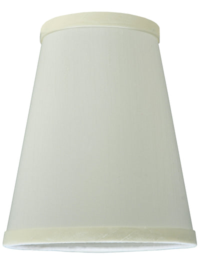 Meyda Lighting 124871 4"W X 5"H Silk White Shade