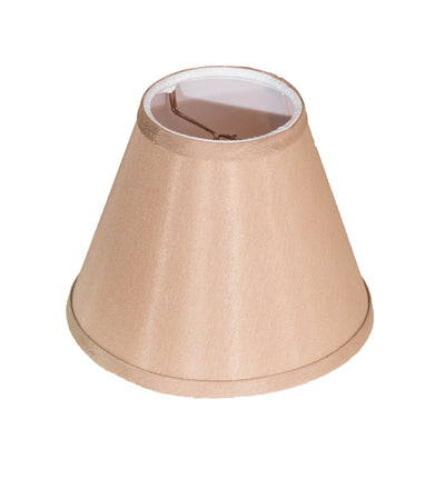 Meyda Lighting 130390 6"W X 4.75"H Faille Taupe Shade