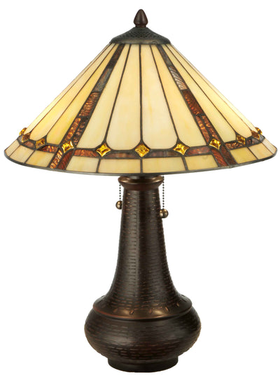 Meyda Lighting 130743 22"H Belvidere Table Lamp