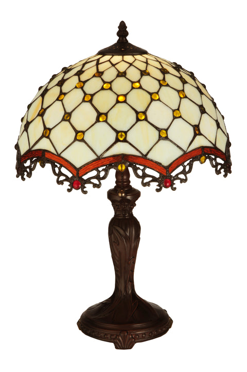Meyda Lighting 130761 20"H Jeweled Katherine Table Lamp