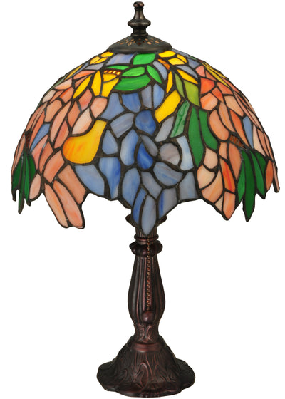 Meyda Lighting 133348 15"H Tiffany Laburnum Accent Lamp