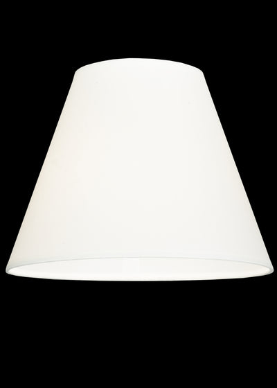 Meyda Lighting 136224 10"W X 7.75"H Parchment White Shade