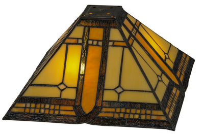 Meyda Lighting 137957 13"Sq Sierra Prairie Mission Shade