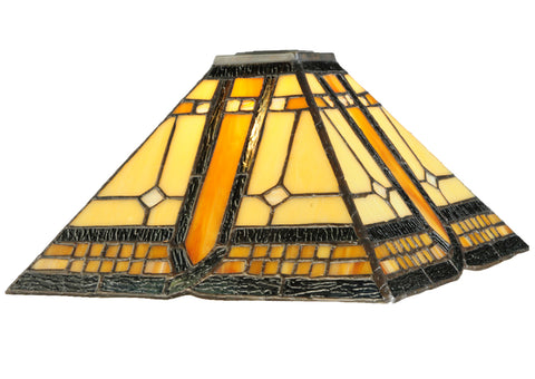 Meyda Lighting 137958 14"W SIERRA PRAIRIE MISSION SHADE