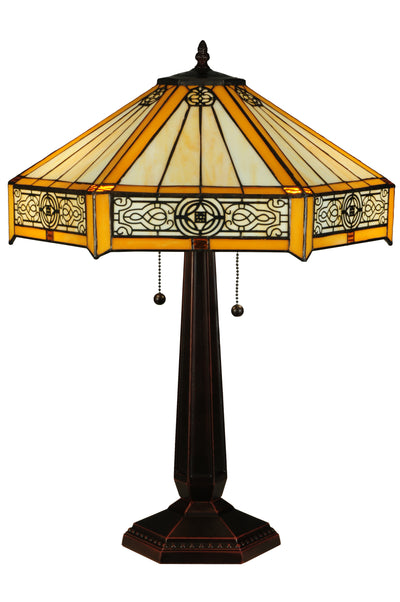 Meyda Lighting 138116 24.5"H Peaches Table Lamp