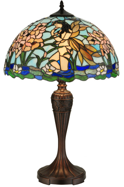 Meyda Lighting 140006 26.5"H Fairy Pond Table Lamp
