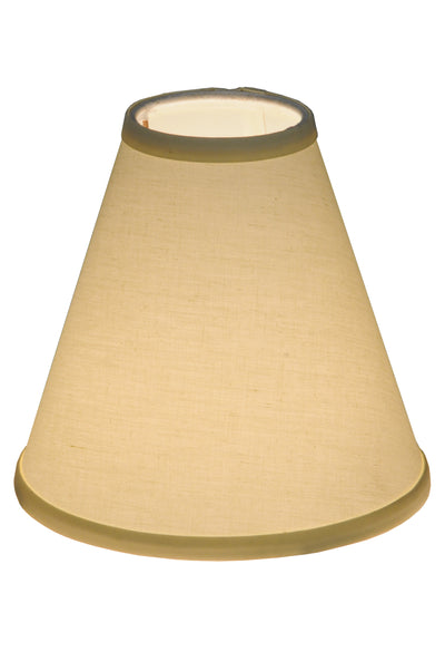 Meyda Lighting 144654 7"W X 7"H Eggshell Fabric Shade