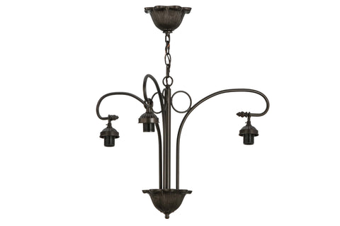 Meyda Lighting 147728 25"W 3 Arm Custom Chandelier Hardware