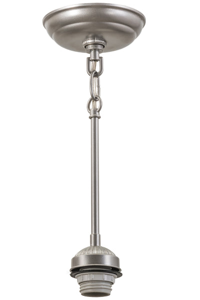 Meyda Lighting 165428 5"W Nickel 1 LT Pendant Hardware