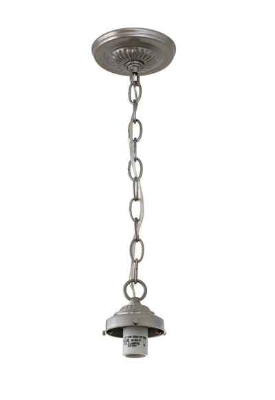 Meyda Lighting 172423 5"W Nickel 1 LT Pendant Hardware