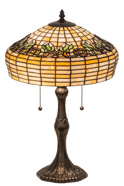 Meyda Lighting 175858 22"W Raised Tulip Table Lamp