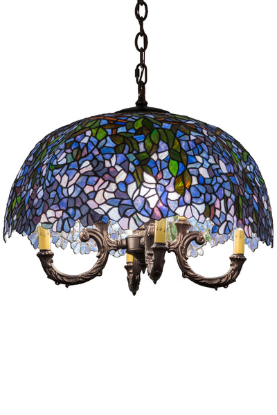 Meyda Lighting 184083 23"W Tiffany Laburnum Pendant