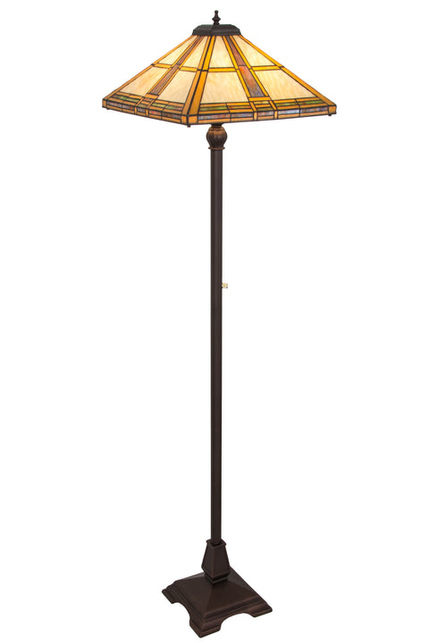 Meyda Lighting 185696 62"H Prairie Straw Floor Lamp