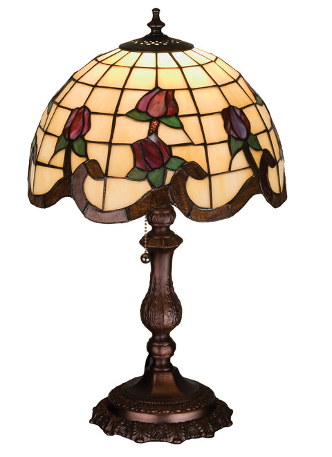 Meyda Lighting 19139 20"H Roseborder Accent Lamp