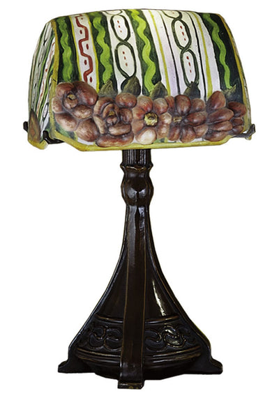 Meyda Lighting 23762 18"H Puffy Ravenna Floral Accent Lamp