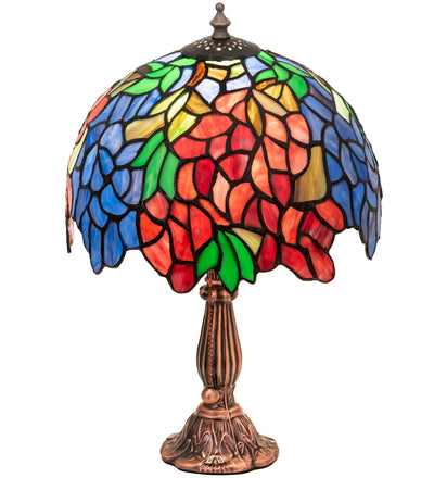 Meyda Lighting 26587 15" High Tiffany Laburnum Accent Lamp
