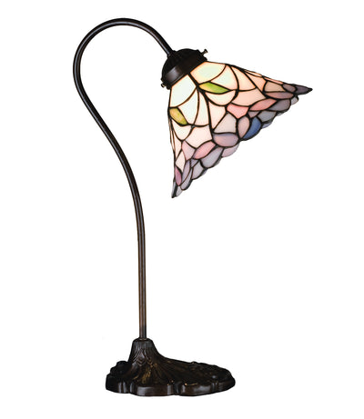 Meyda Lighting 26590 18" High Daffodil Bell Desk Lamp