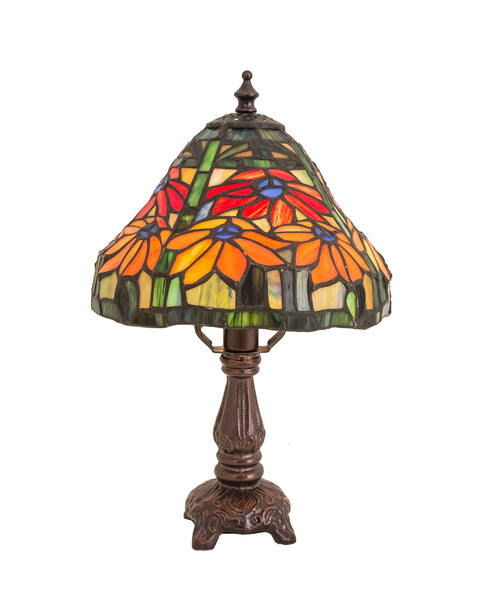 Meyda Lighting 26633 13" High Poinsettia Mini Lamp