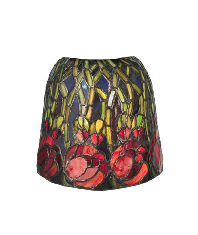 Meyda Lighting 27247 5"W Red Rosebud Shade