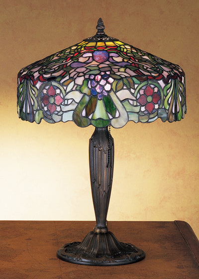 Meyda Lighting 27533 20.5"H Duffner & Kimberly Italian Renaissance Table Lamp