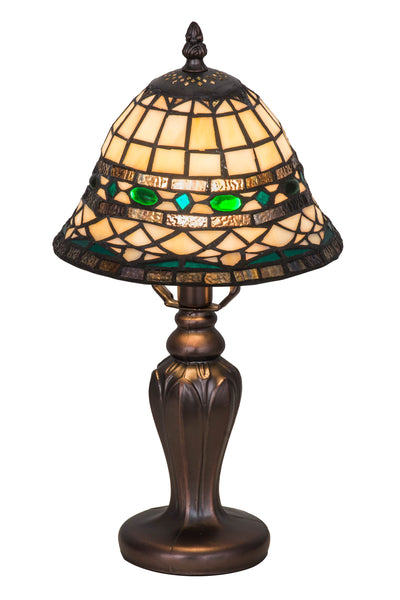 Meyda Lighting 27535 15"H Tiffany Roman Mini Lamp