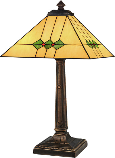 Meyda Lighting 27855 22"H Martini Mission Table Lamp.609