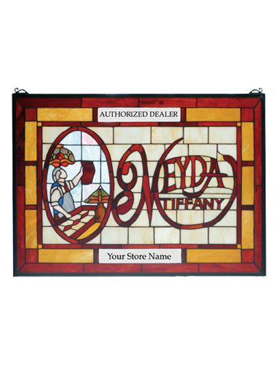 Meyda Lighting 28370 28"W X 20"H MEYDA Tiffany Customizable Stained Glass Window