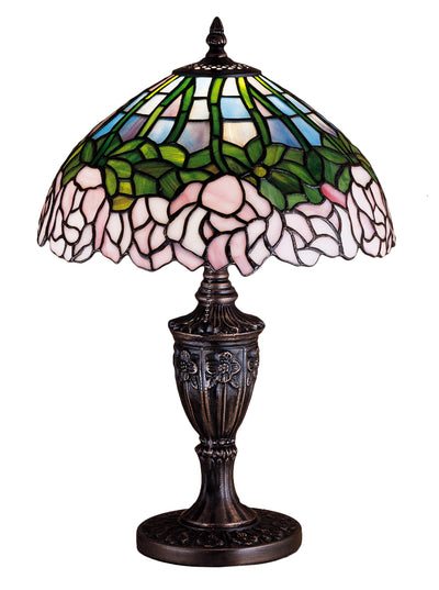 Meyda Lighting 30343 18"H Cabbage Rose Accent Lamp