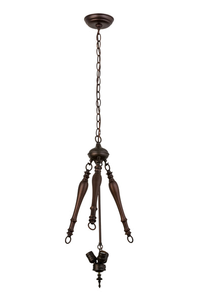 Meyda Lighting 30459 18"W Mahogany Bronze 3 LT Pendant Hardware