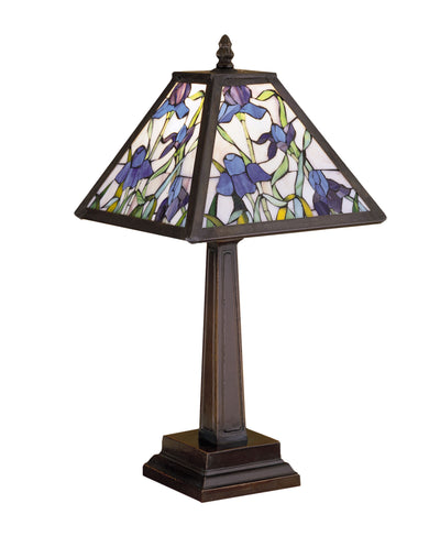 Meyda Lighting 30886 19"H Mosaic Iris Accent Lamp