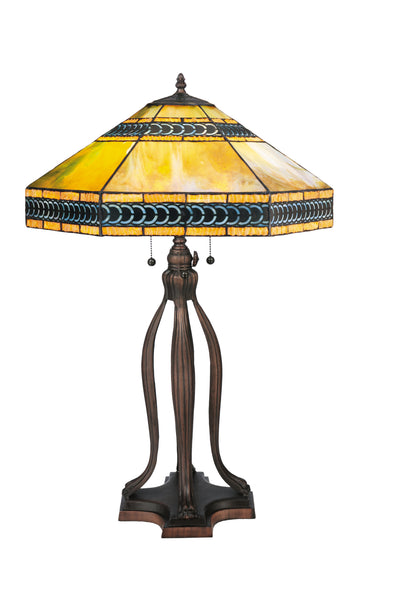 Meyda Lighting 31227 31"H Cambridge Table Lamp
