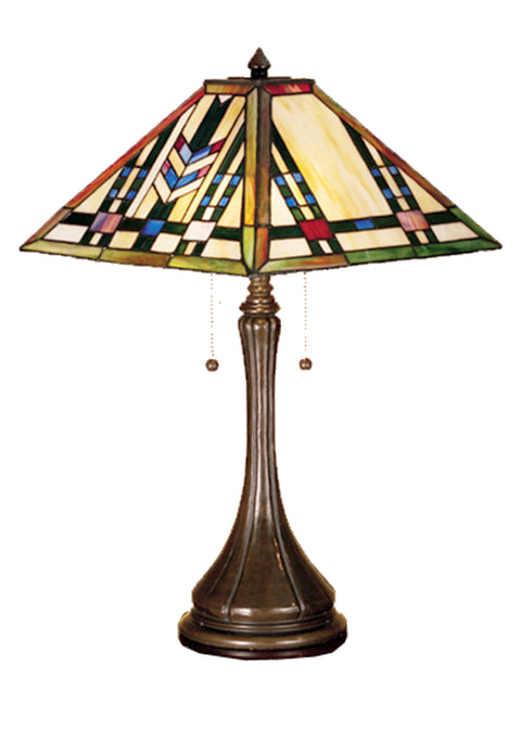 Meyda Lighting 31249 23"H Prairie Wheat Table Lamp