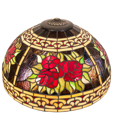 Meyda Lighting 37413 18" Wide Roses & Scrolls Shade