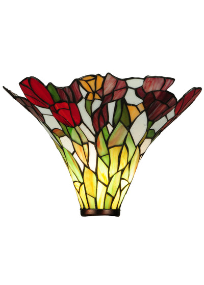 Meyda Lighting 37680 14.5"W Tulip Torchiere Shade