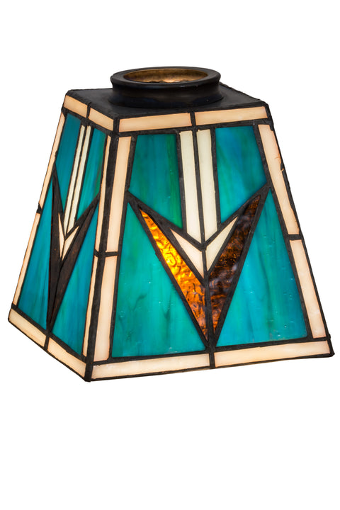 Meyda Lighting 46455 5"Sq Valencia Mission Shade