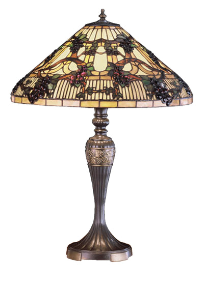 Meyda Lighting 52129 27.5"H Jeweled Grape Table Lamp